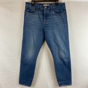 Levi's Wedgie Jeans 31 Blue Button Fly